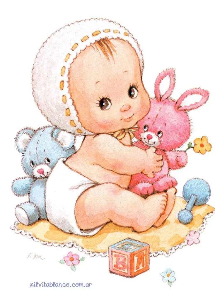 Милые открытки с рождением ребенка девочки 12