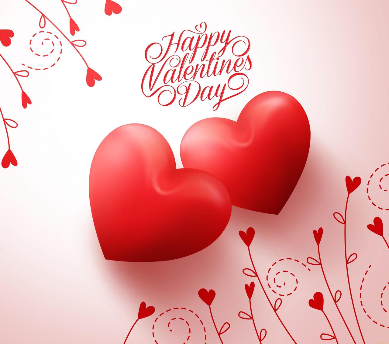 14 февраля праздник День святого Валентина открытки на 14 февраля 12