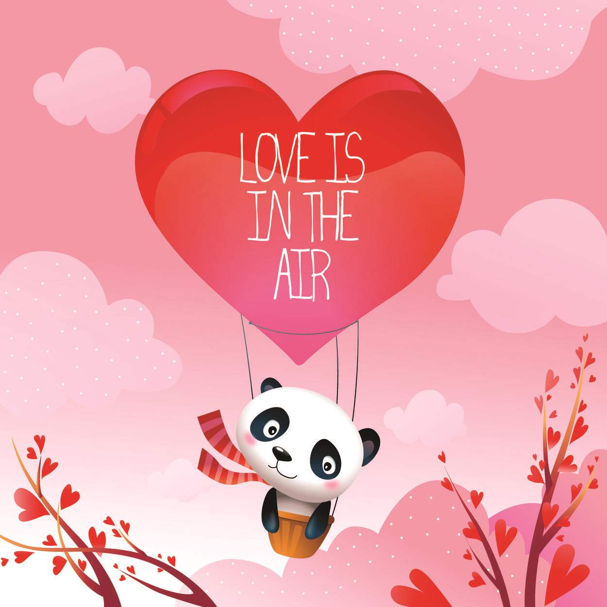 Красивые поздравительные открытки на день Святого Валентина   день всех влюбленных 04