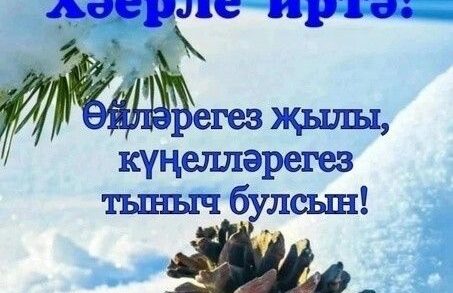 День рождения женщине поздравление открытка татарский (3)